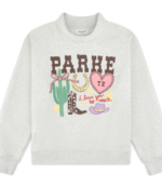 Parke Texas Graphic Mockneck Sweatshirt