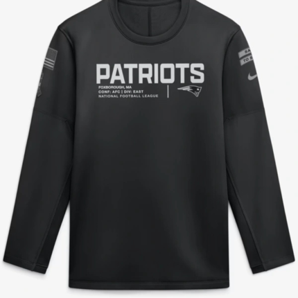 Patriots 2026 Salute to Service Pullover Sweatshirt