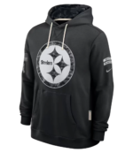 Pittsburgh Steelers 2026 Salute to Service Sideline Hoodie