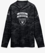 Raiders Salute to Service 2026 Long Sleeve Hoodie