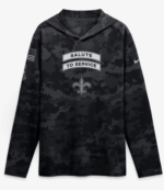 Saints Salute to Service 2026 Long Sleeve Hoodie