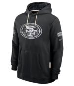 San Francisco 49ers 2026 Salute to Service Sideline Hoodie