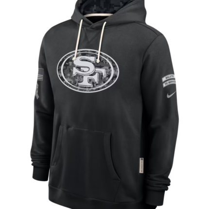 San Francisco 49ers 2026 Salute to Service Sideline Hoodie