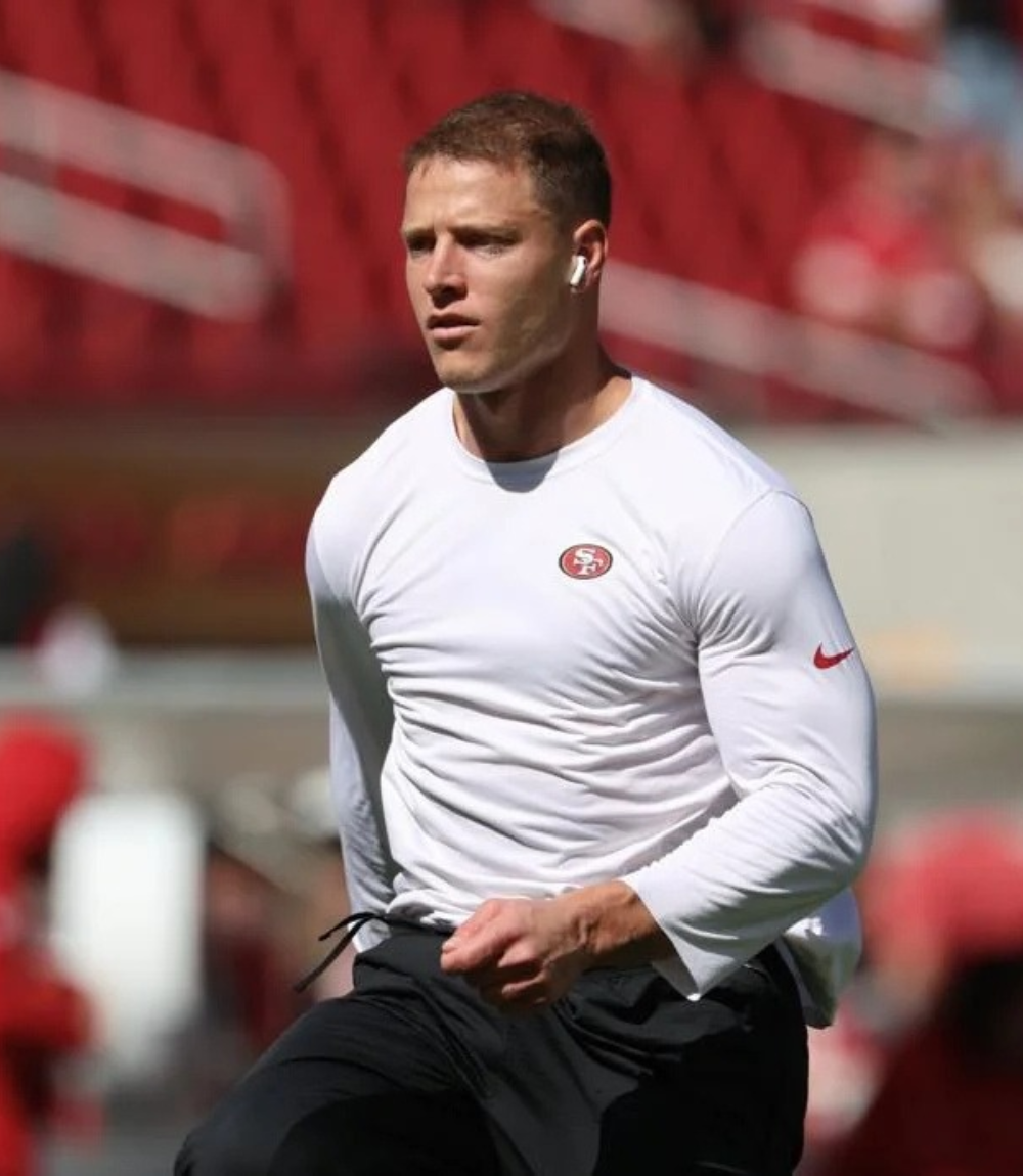 San Francisco 49ers McCaffrey Long Sleeve Shirt San Francisco 49ers McCaffrey Long Sleeve Shirt