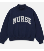 Seven To Seven Nursing Mockneck Sweatshirt 3