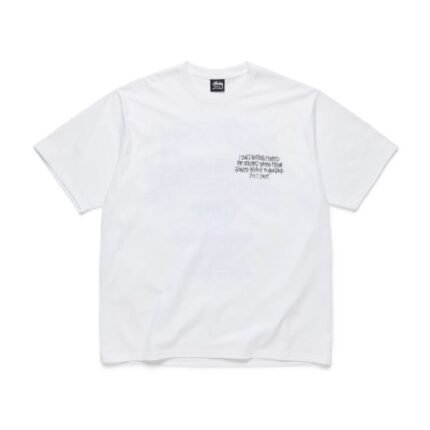 Stussy Tears New York Fishing Tour Tee White