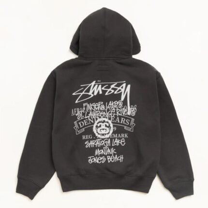 Stussy X Denim Tears New York Fishing Tour Hoodie