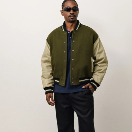 Stussy x Denim Tears Varsity Jacket