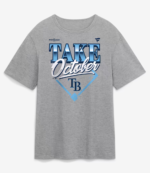 Tampa Bay Rays 2026 MLB Division Series Champions Locker Room T-Shirt 2