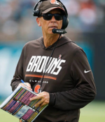 Todd Monken Cleveland Browns Sideline Hooded T-Shirt