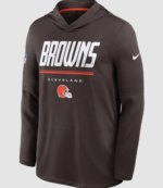Todd Monken Cleveland Browns Sideline Hooded T-Shirt (2)
