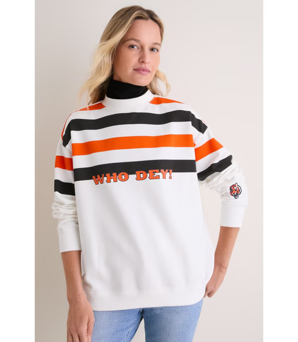 Tuckernuck x Fanatics Cincinnati Bengals Crewneck Sweatshirt Tuckernuck x Fanatics Cincinnati Bengals Crewneck Sweatshirt