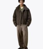 adidas x ASOS Brown Winter Puffer Jacket (1)